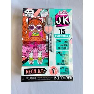 LOL Surprise JK OMG Fashion Doll Neon QT BRAND NEW